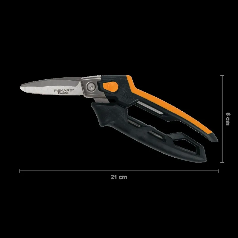 Käärid Fiskars 1027206, parem-vasak-sirge lõikus, 210 mm
