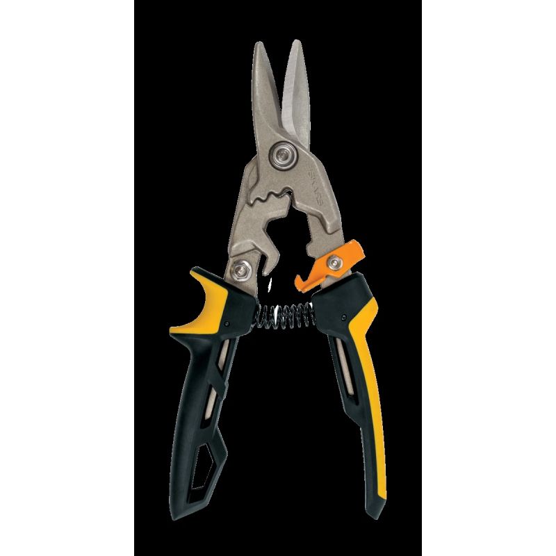 Fiskars PowerGear Aviation skārda šķēres, taisnais grieziens 252 mm ,1027207,