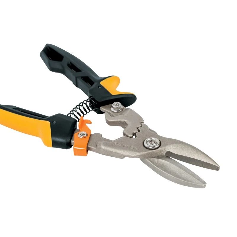Fiskars PowerGear Aviation skārda šķēres, taisnais grieziens 252 mm ,1027207,