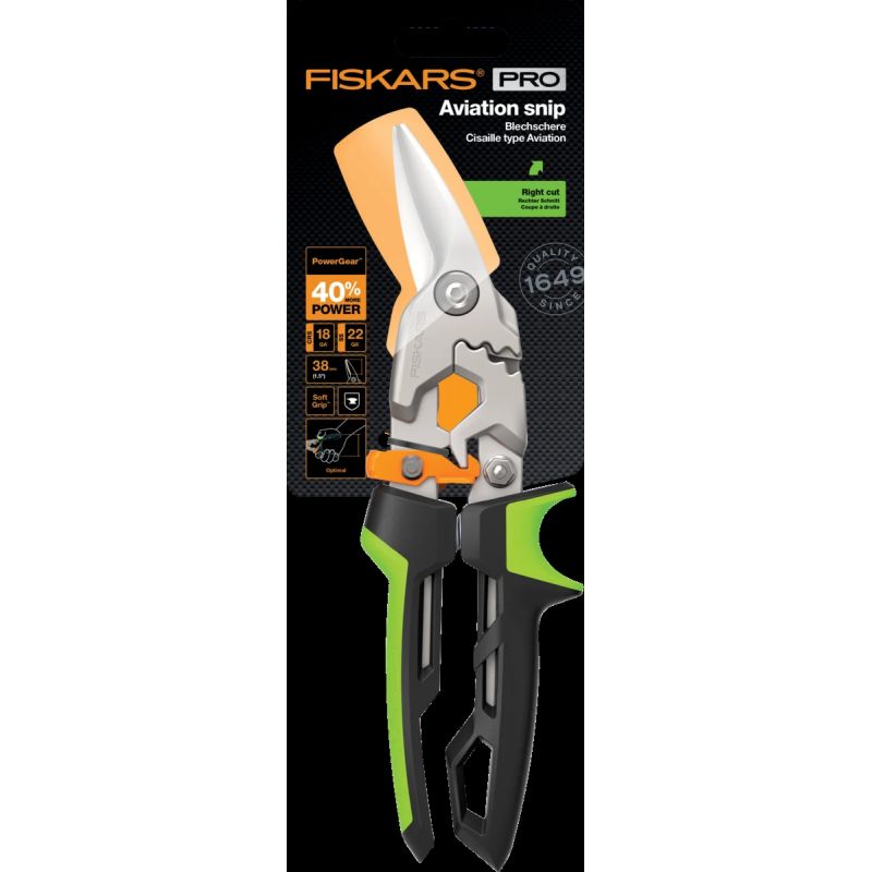 Šķēres skārda labās powergear 1027208