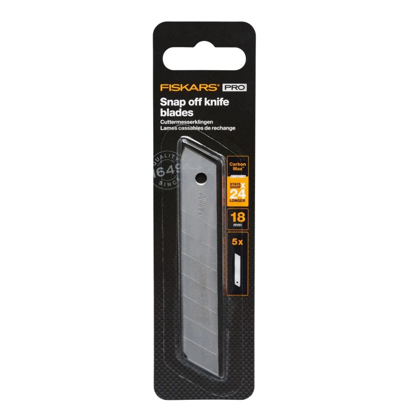 Asmeņi nazim ar lokamiem asmeņ 18mm 5gab