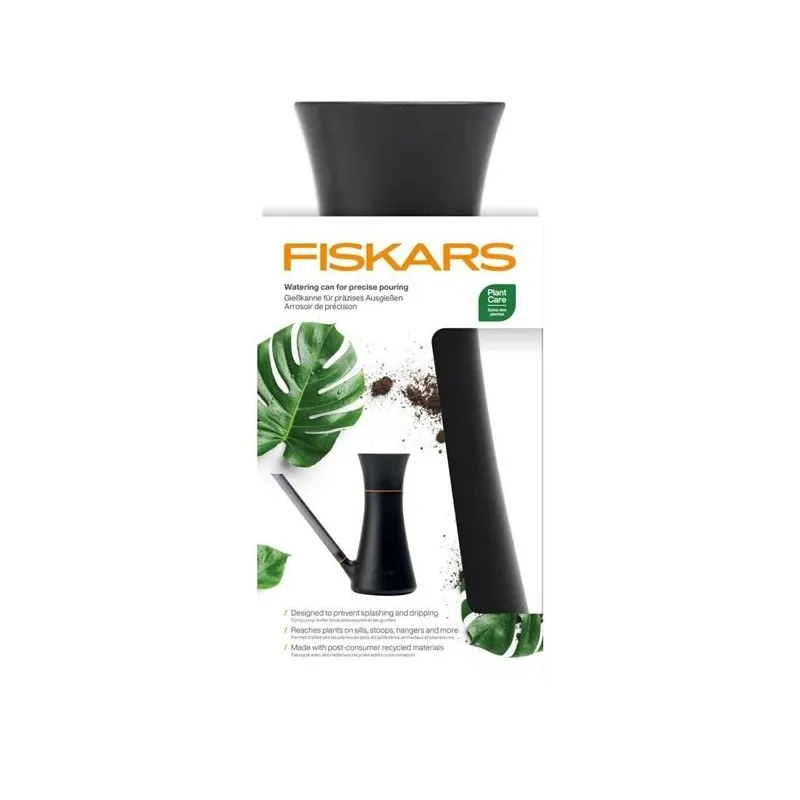 Lejkanna Fiskars 1071307, melna