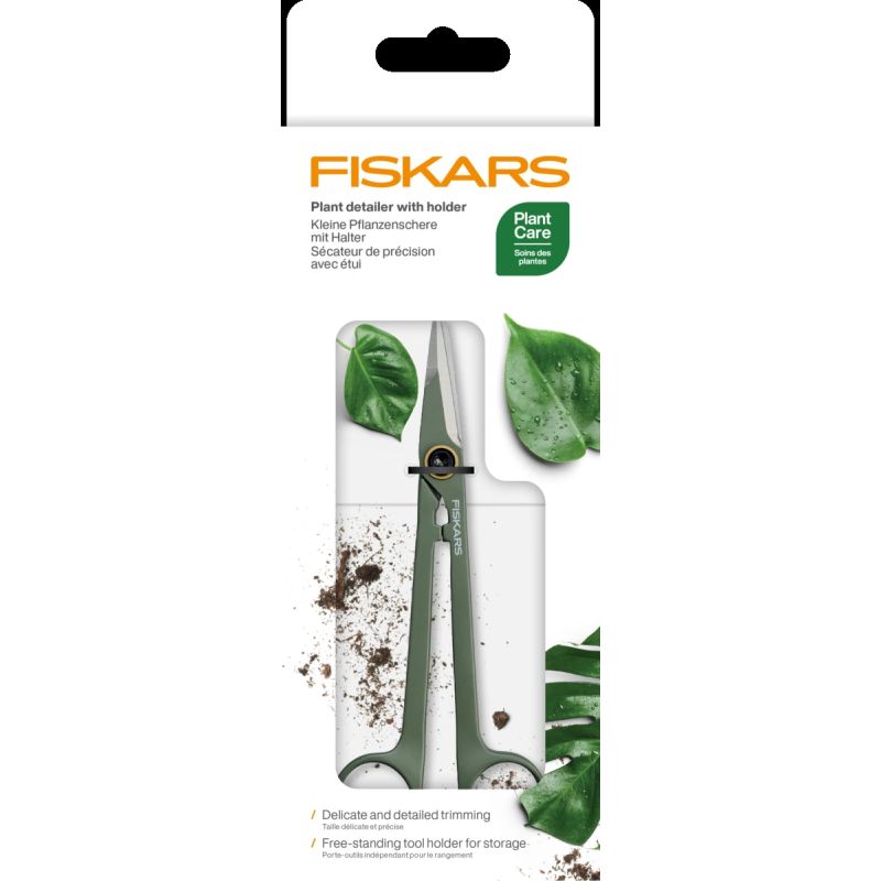 Augu kopšanas komplekts ,mazās šķēres + futrālis,