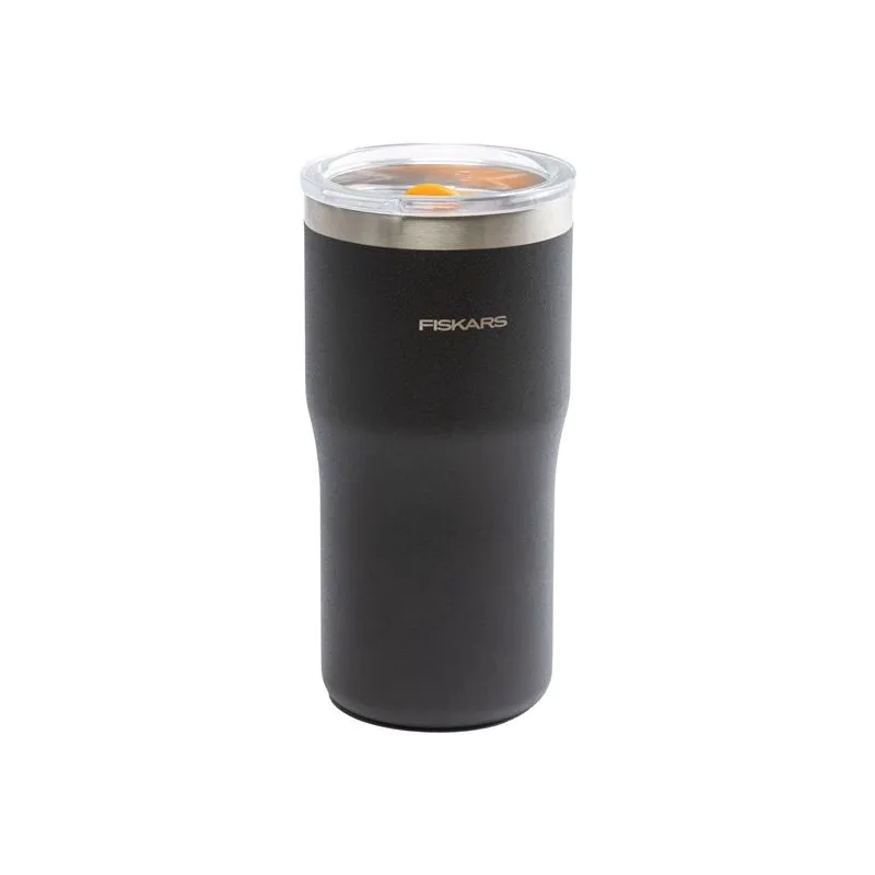 Termokrūze Fiskars on-the-go, 0.5 l, melna