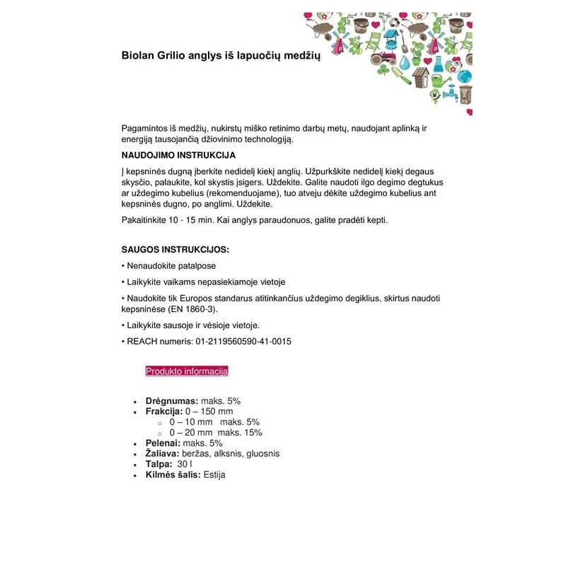 Kokogles 30 l ,biolan,