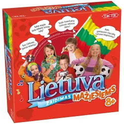 TACTIC Настольная игра Lithuania Trivia Junior ,на литовском яз.,