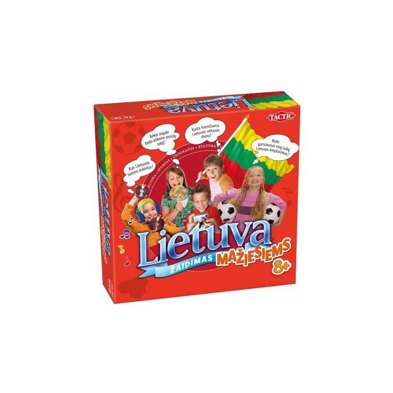 TACTIC Galda spēle Lithuania Trivia Junior, latviešu valodā