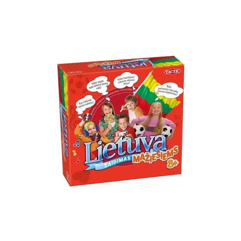 TACTIC Galda spēle Lithuania Trivia Junior, latviešu valodā