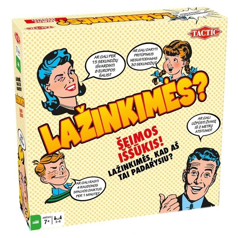 TACTIC Galda spēle "Saderēsim" ,Lietuviešu val.,