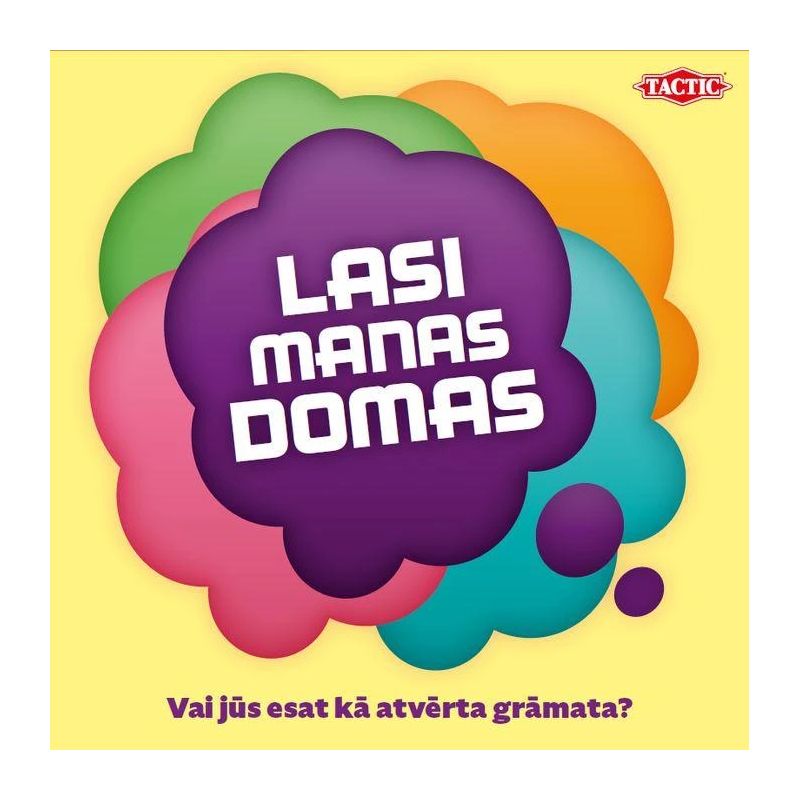 TACTIC Galda spēle "Lasi manas domas" ,Latviešu val.,