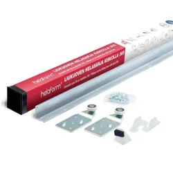 Комплект шин для штор Helaform 10304, для раздвижной внутренней двери, 180 см