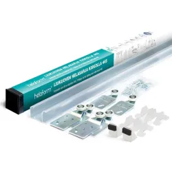 Комплект шин для штор Helaform 10404, для раздвижной внутренней двери, 180 см