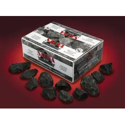 Pirts akmeņi, melnais vulkanīts, 5 - 10 cm, 20 kg