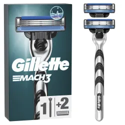 Skustuvas Gillette Mach3, 2 vnt
