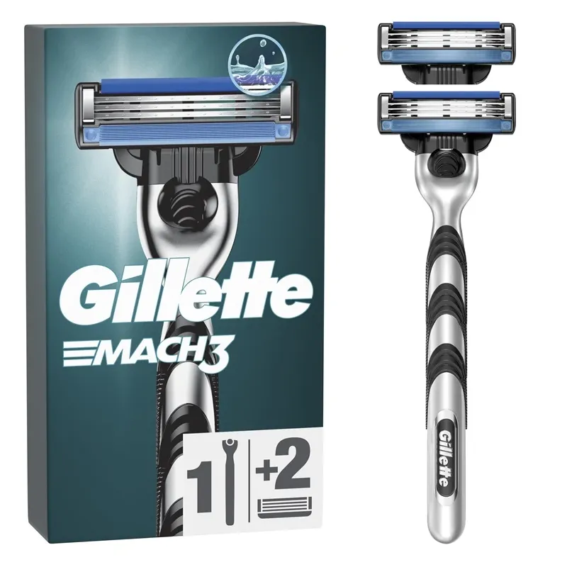 Skuveklis Gillette Mach3, 2 gab