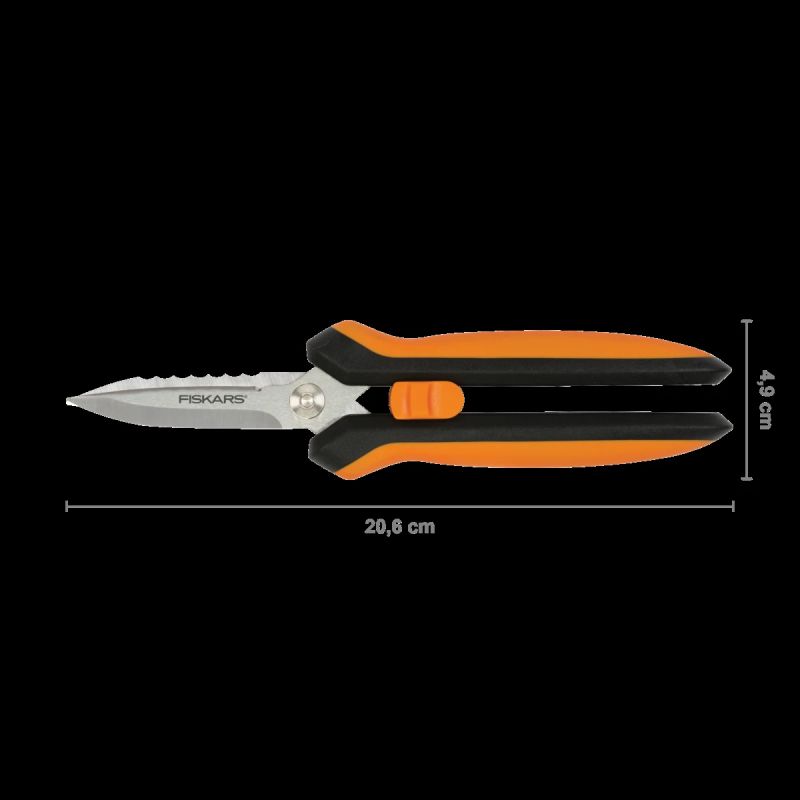 Fiskars Solid SP320 daudzfunkcionālās šķēres ,1063328,