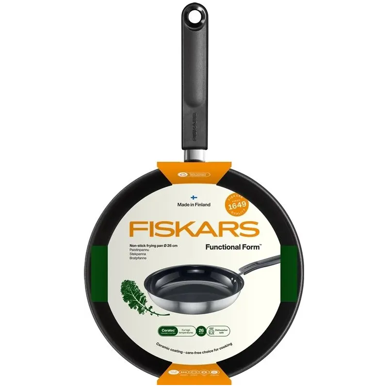 Cepšanas panna Fiskars Functional Form 1072311, 26 cm, nerūsējošais tērauds