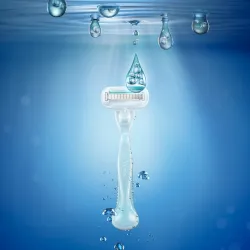 Gillette Venus Deluxe Smooth Sensitive Raseerija Varuterad, 4 tk
