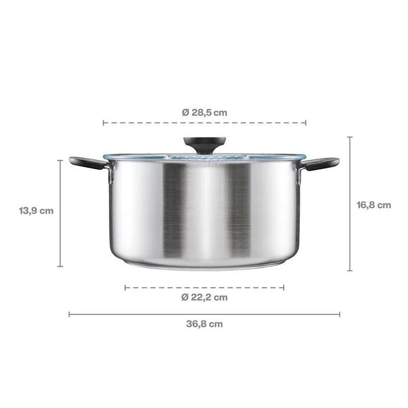Casserole ff 7l with lid 1072318