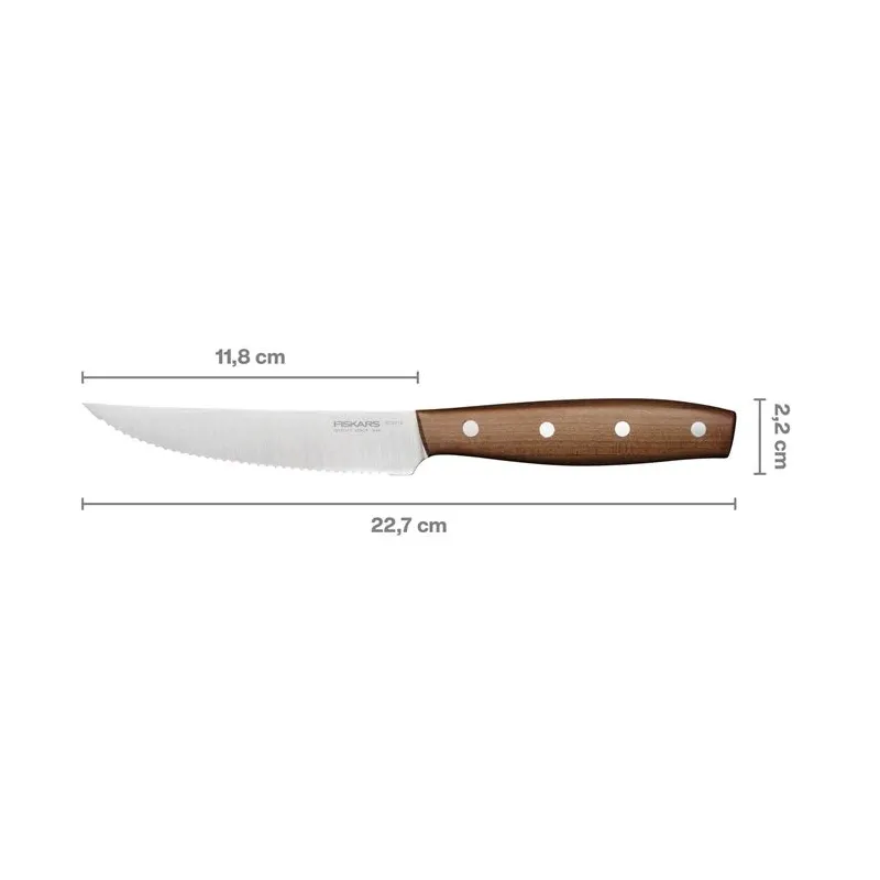 Asmens Fiskars. nerūsējošais tērauds-koks