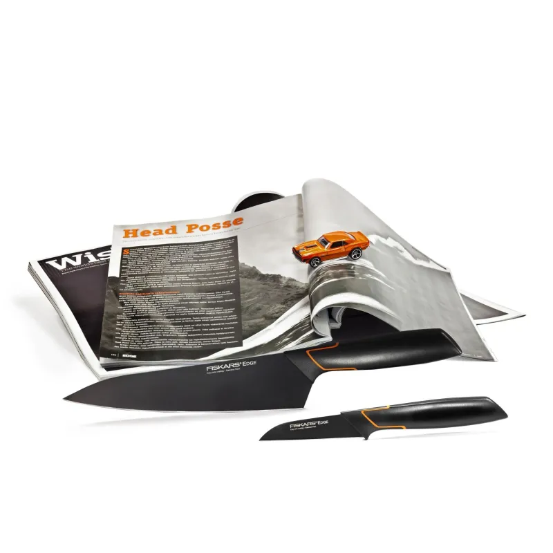 Kööginuga Fiskars Edge, 80 mm, plastik-roostevaba teras