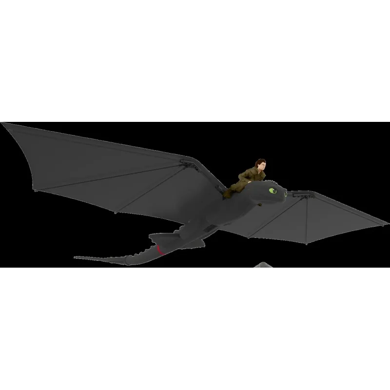 Rotaļlietu figūriņa RC Flying Toothless 6074369, melna