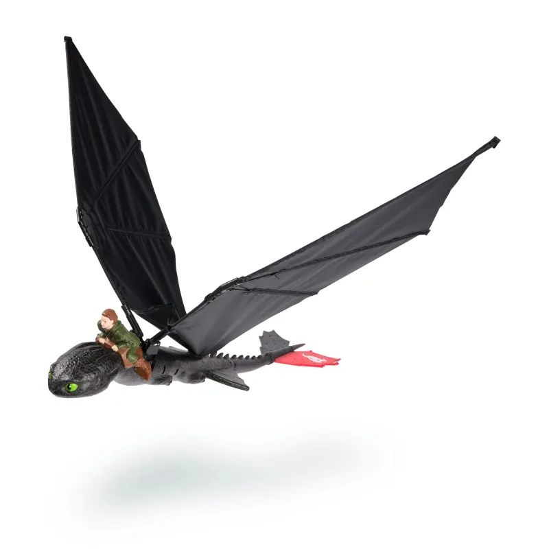 Žaislinė figūrėlė RC Flying Toothless 6074369, juoda sp.
