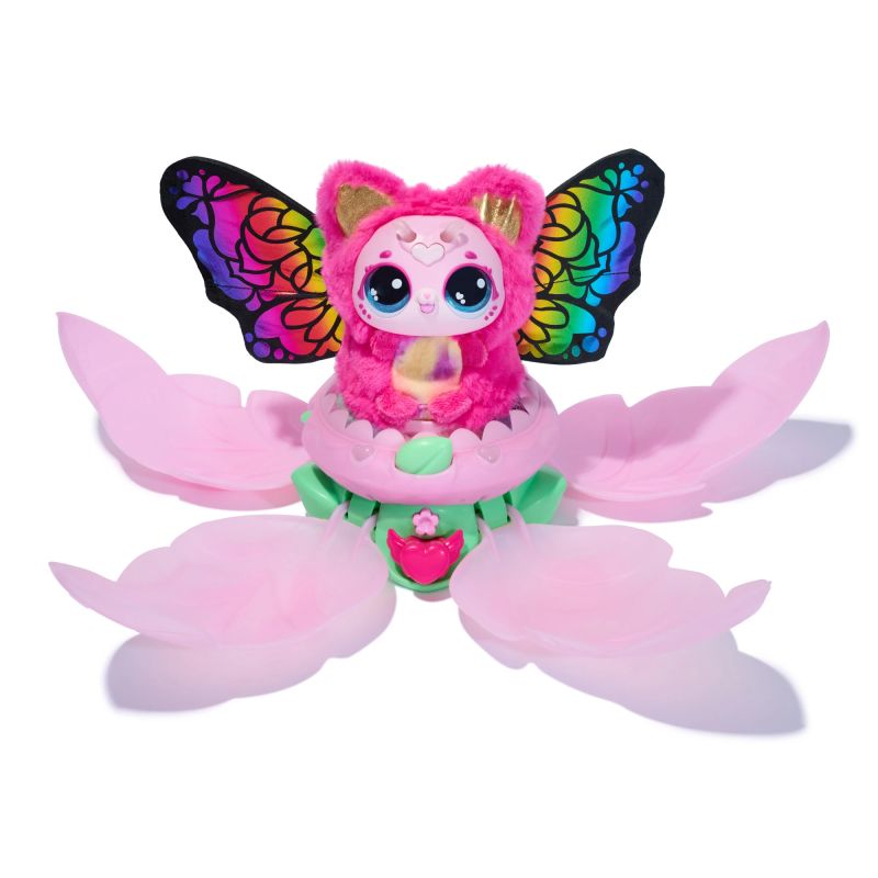 HATCHIMALS Alive Interaktīvā rotaļlieta Bloom Surprise Kittyfly