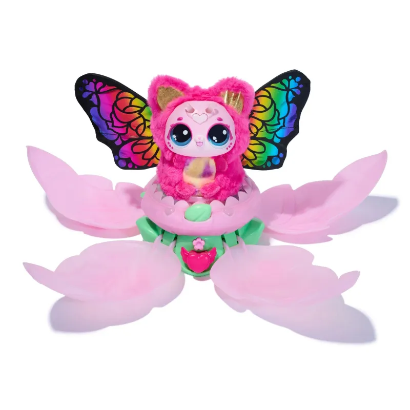 Interaktīva rotaļlieta Hatchimals Bloom Surprise Kittyfly 6072450, ,krāsa-dizains tiek izvēlēts nejauši,