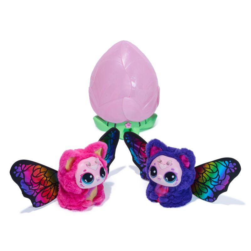 HATCHIMALS Alive Interaktīvā rotaļlieta Bloom Surprise Kittyfly