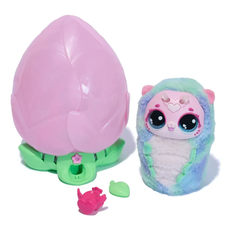 Интерактивная игрушка Hatchimals Bloom Surprise Kittyfly 6072450, ,цвет-дизайн выбирается случайным образом,