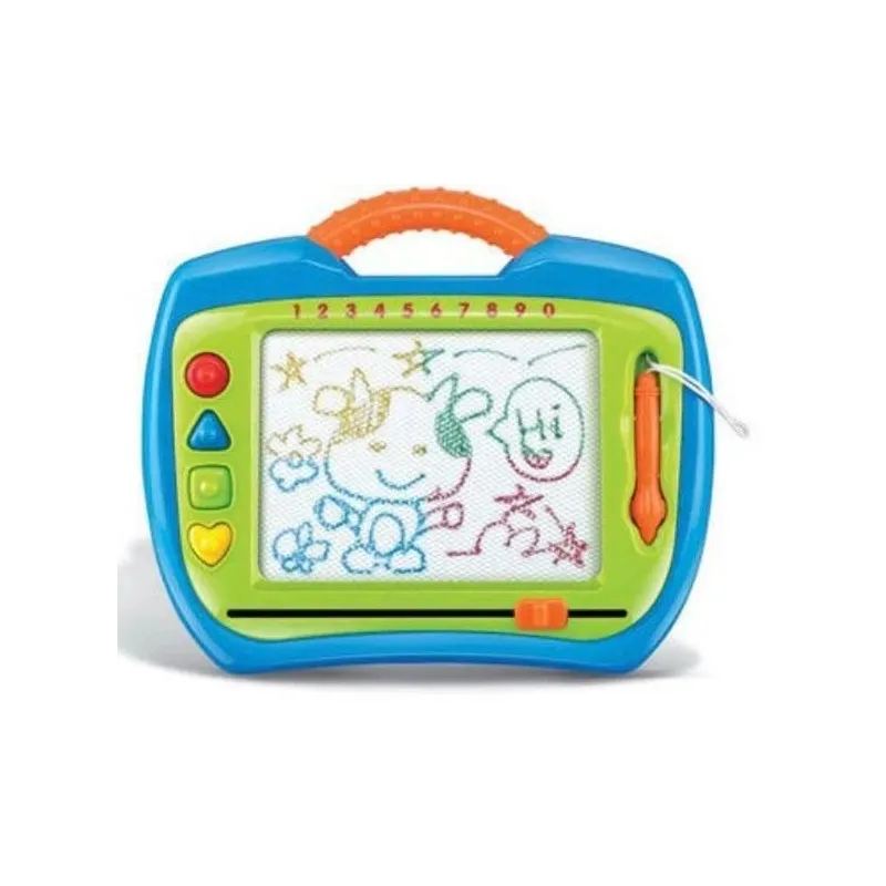 Zīmēšanas tāfele First Classroom Color Doodle Fun, daudzkrāsaina-,krāsa-dizains tiek izvēlēts nejauši,