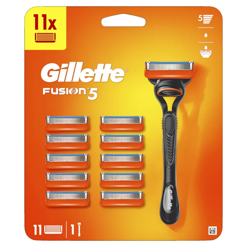 Gillette Fusion5 Skustuvas Vyrams, 11 peiliukų