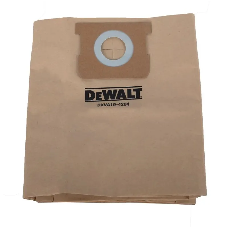 Dulkių siurblio maišelis Dewalt DXVA19-4204, 3 vnt.