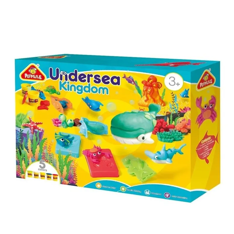 Plastilīna komplekts CN0005, daudzkrāsaina