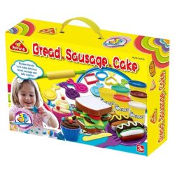 Rotaļlieta modelīns Peipeile Bread Sausage Cake 3245A