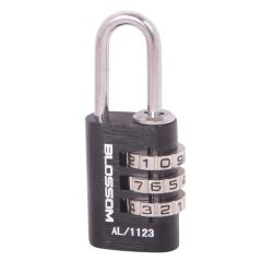 Slēdzene Blossom AL11. melna. 21 mm x 10 mm