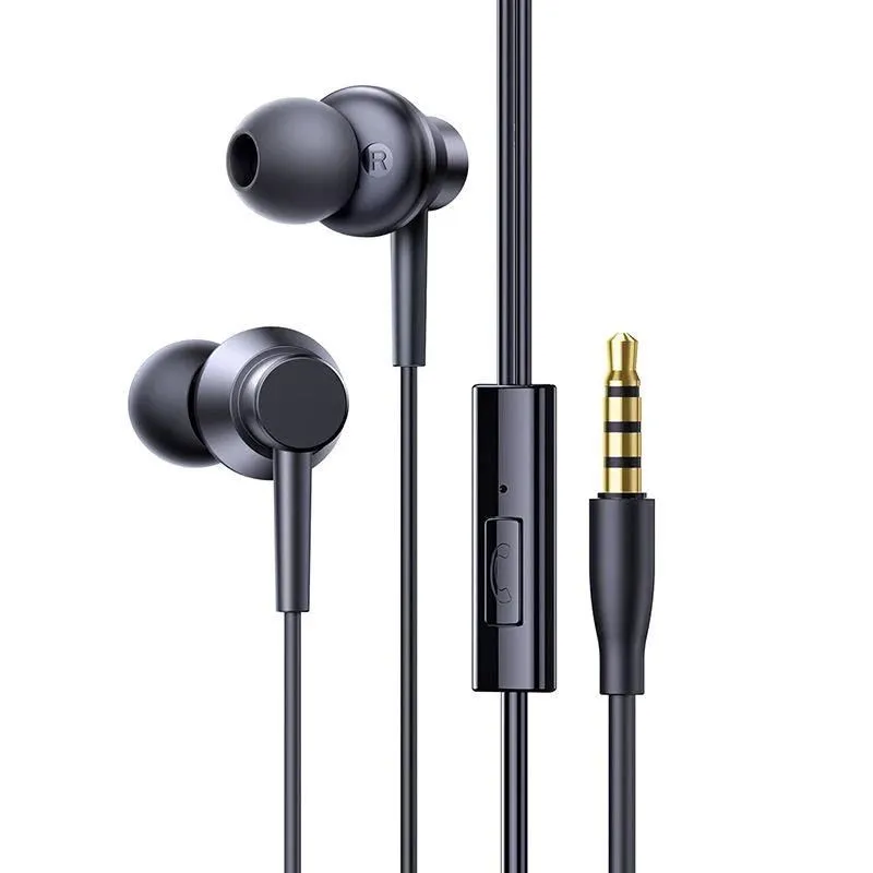 Headphones 3.5mm baseus encok hz11 black