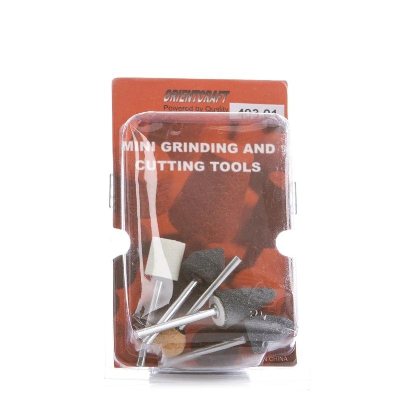 Orientcraft slīpēšanas uzgaļu komplekts. 3 mm