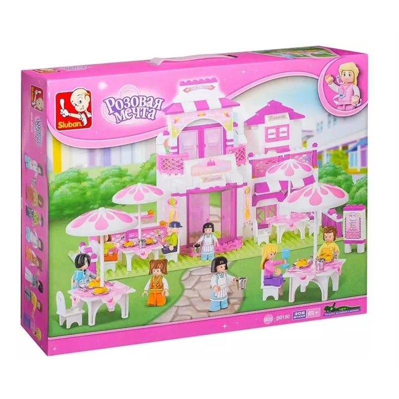 Konstruktors Sluban Restaurant M38-B0150. plastmasa