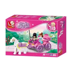 Konstruktor Sluban Princess carriage M38-B0239, 99 tk