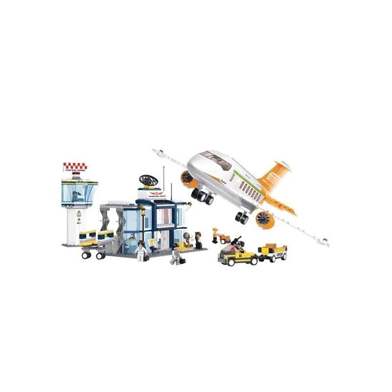 Konstruktors Sluban Aviation Airport M38-B0367. plastmasa