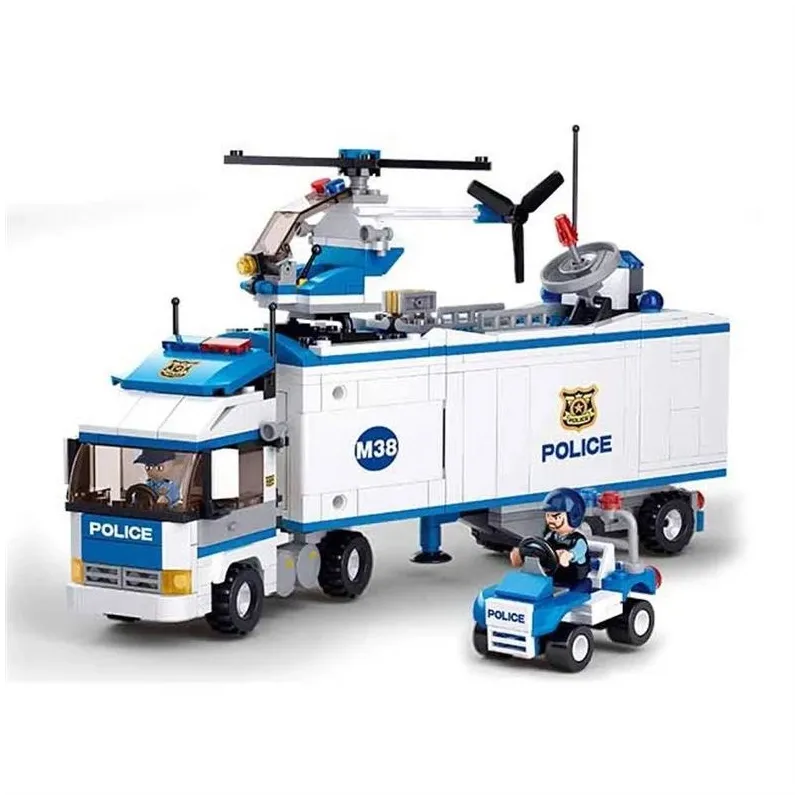 Konstruktor Sluban Sluban Police M38-B0376, 572 tk