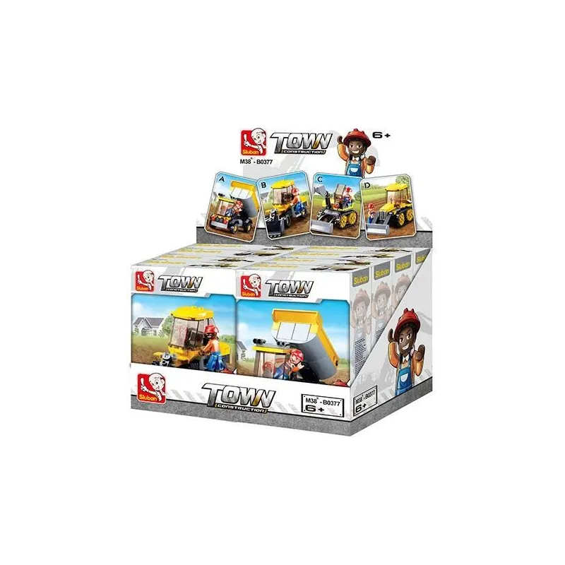 Konstruktors Sluban Town M38-B0377. plastmasa