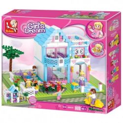 Konstruktors Sluban Girl's Dream Garden Villa M38-B0535