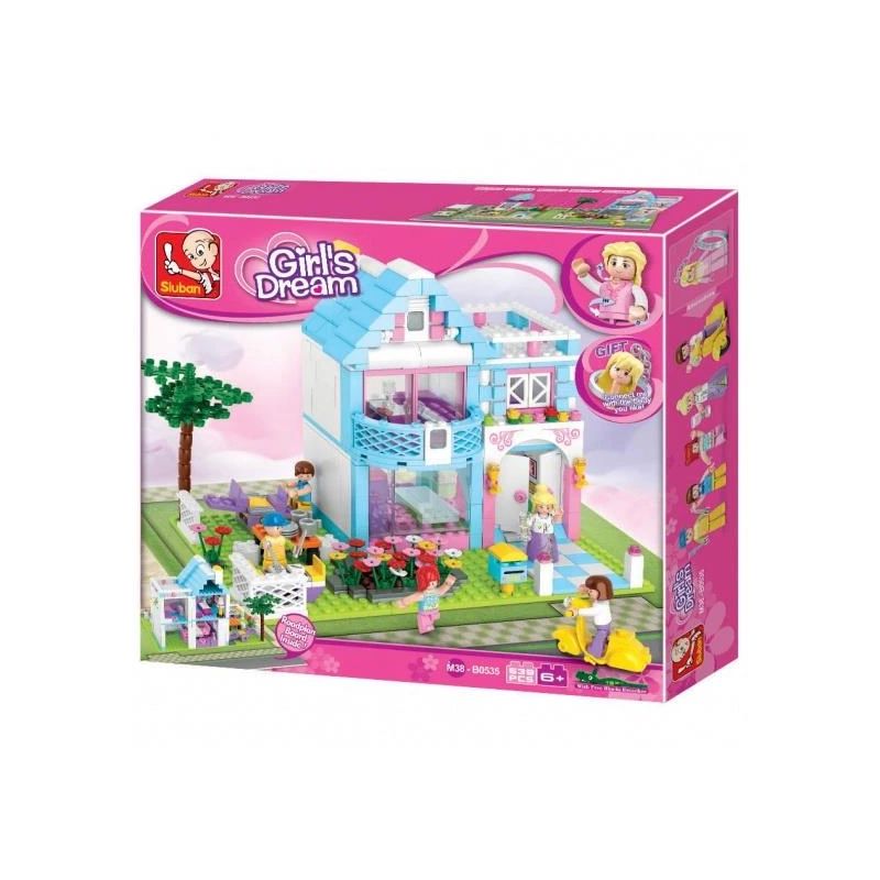Konstruktors Sluban Girl's Dream Garden Villa M38-B0535
