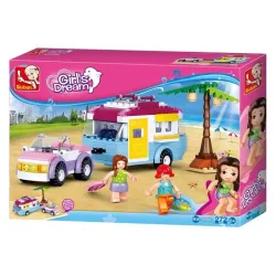 Конструктор Sluban Sluban Girl's Dream Beach Holiday M38-B0606, 272 шт.