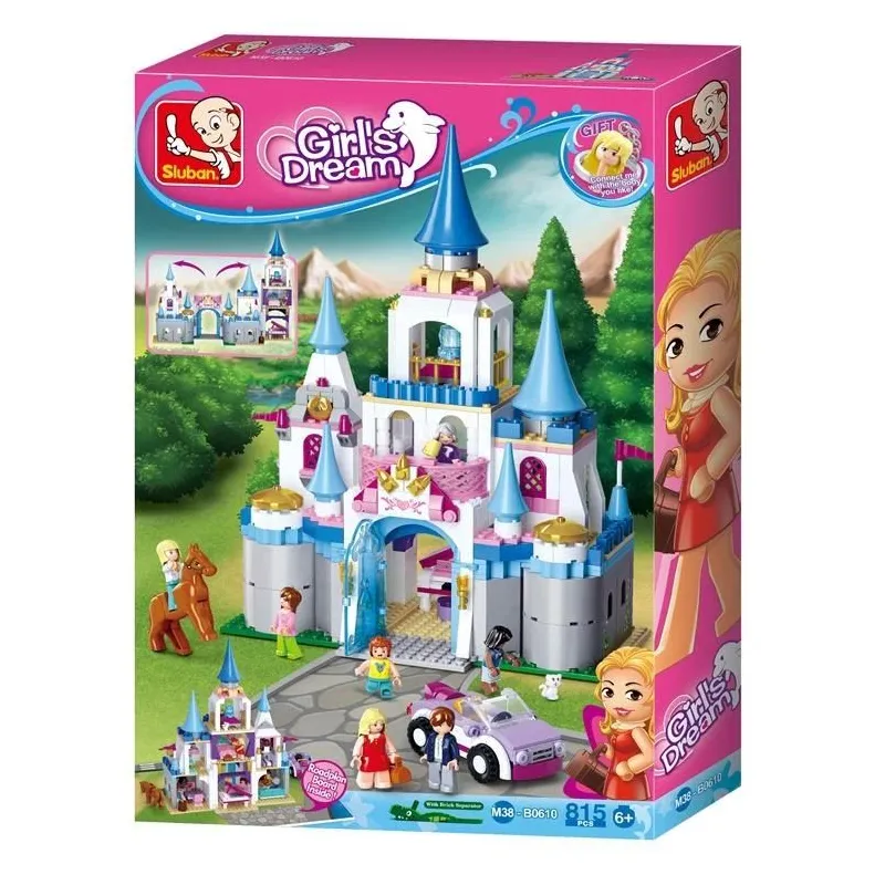 Konstruktors Sluban Girl's Dream Piliss Dream M38-B0610, 815 gab.