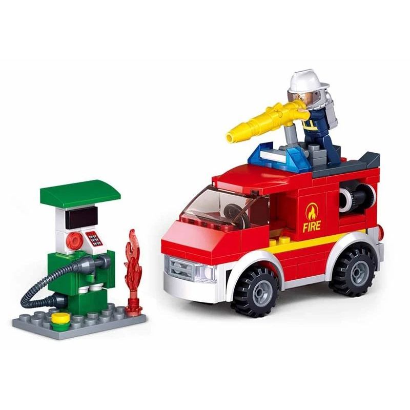 Konstruktors Sluban Fire. M38-B0623. 136 gab.