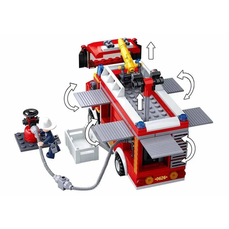 Konstruktors Sluban Sluban Fire M38-B0626, 343 gab.